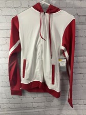 Asics Women  s Lani Jacket Small White With Hoodie New With Tags