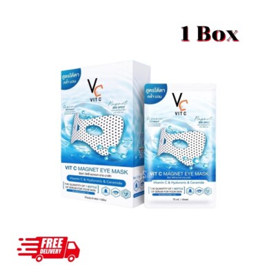 Ratcha VC Vit C Magnet Eye Mask Reduce Puffiness Dark Circle [6sheets/1Box]