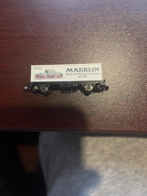 Märklin Spurz New Year Car Container Load Car 94/95 1935/1995 1/220 Boxed 6508 Å