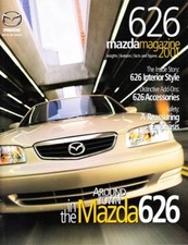 2001 01 Mazda 626  original sales brochure mint 