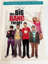 The Big Bang Theory Second Season:  4 Disc Set DVD Ships With Tracking