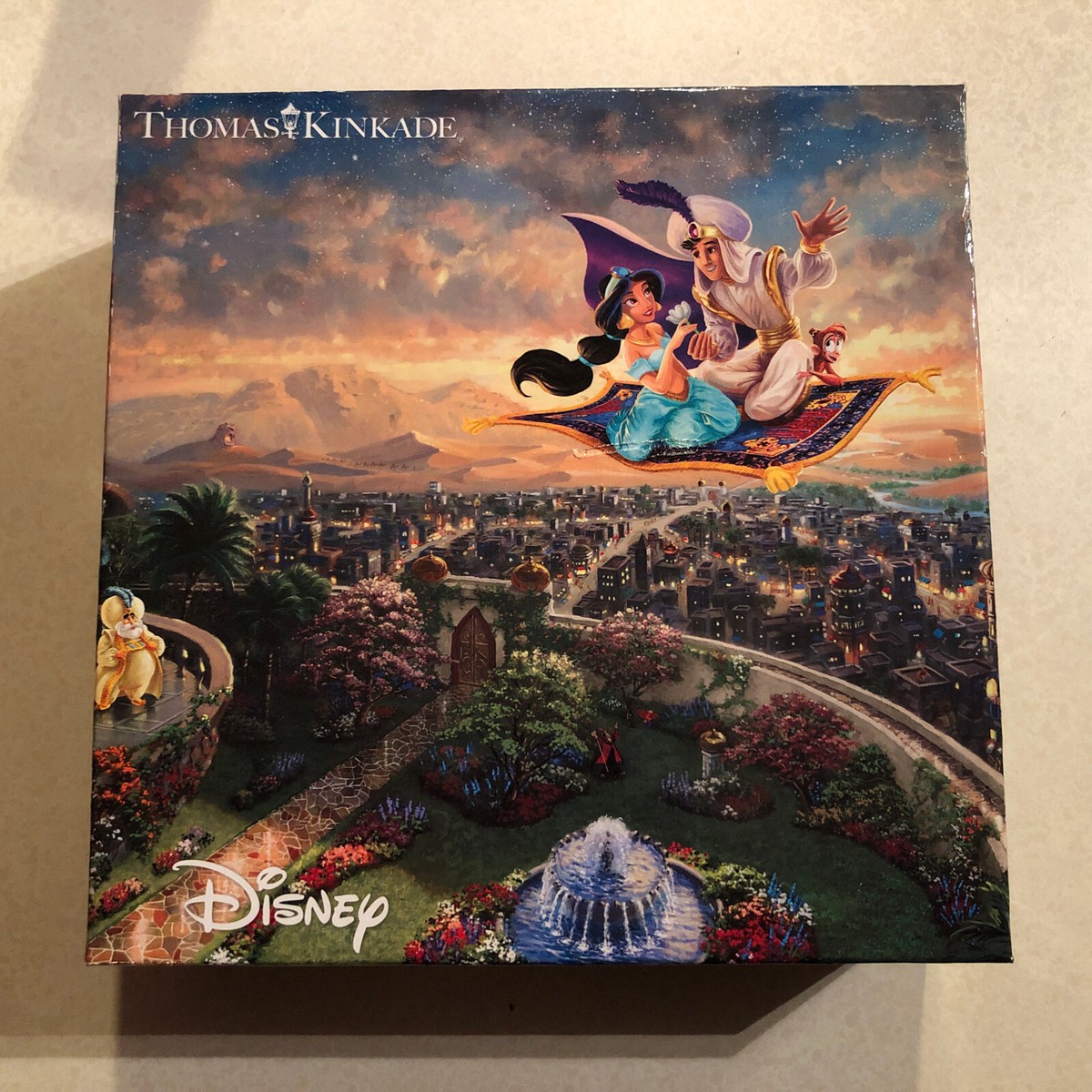 ジグソーパズル　Disney Thomas Kinkade 750ピース2点 Thomas Kinkade Disney 750 piece jigsaw puzzle Cinderella