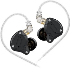 KZ ZS10 PRO Headphones: Ergonomic In-Ear Design with Detachable Cable