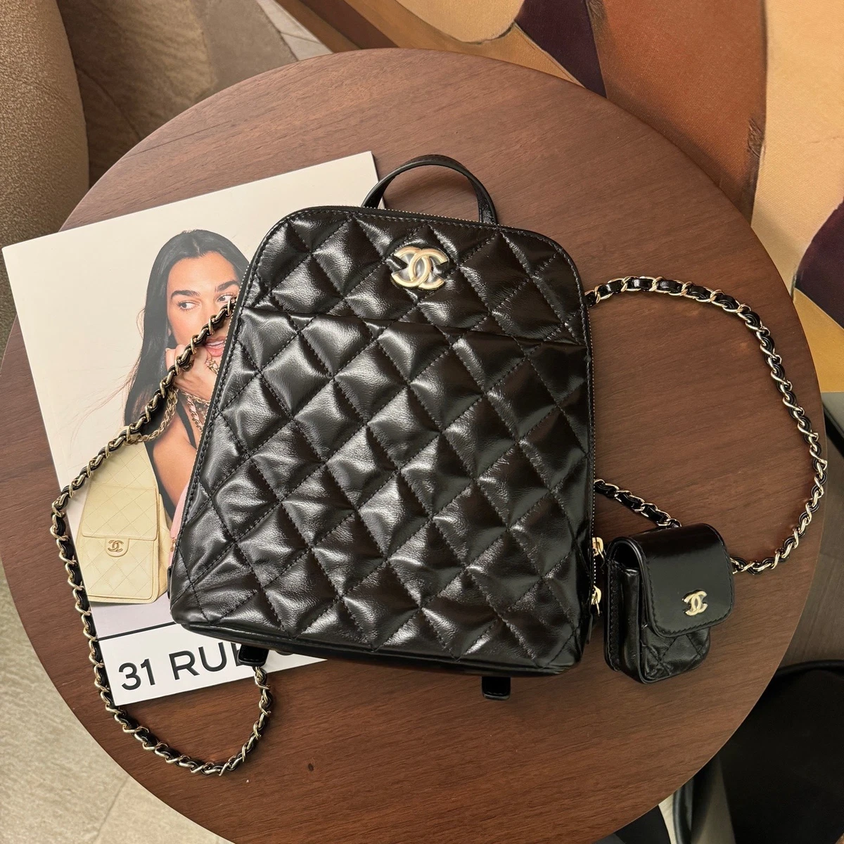 CHANEL Backpack Black Bags & Handbags for Women for sale | eBay