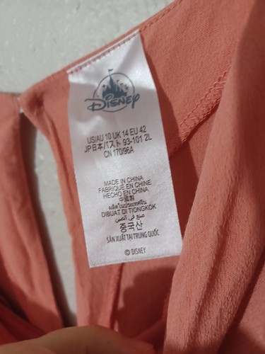 Disney Parks Dress Shop Main St USA Parlor Dress Womens Size 10 Costume Cosplay - Picture 8 of 13
