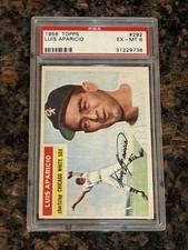 1956 Topps Luis Aparicio #292 Baseball Card PSA 6