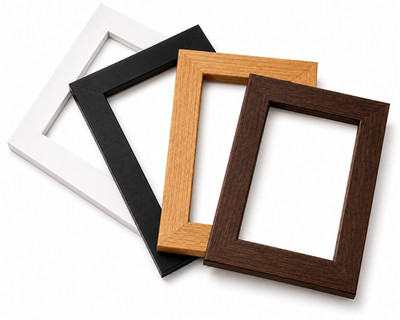 Foto Bilderrahmen Rahmen Plexiglas Poster Schwarz Nussbaum Weiß Eiche A2 A3 A4 A5 Neu