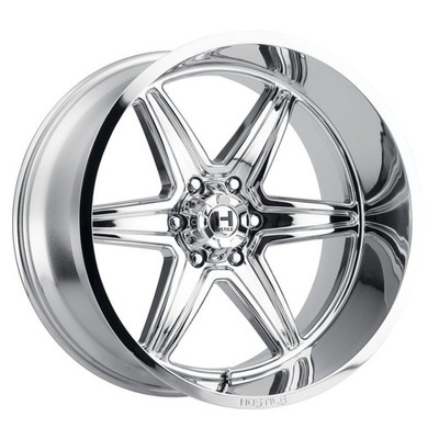 22x10 Hostile H117 Venom Armor Plated (Chrome) Wheels 6x135 (-25mm) Set of 4