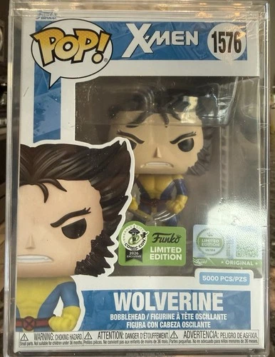 X-Men Wolverine Funko Pop #1576 - ECCC 2026 Limited Edition 5000 Pieces