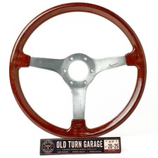 Izumi 3 Spoke Wood Steering Wheel 360mm 360 Vintage Classic Rare Japanese Jdm Mi
