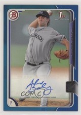 2015 Bowman Prospects Auto Blue 141/150 Alex Balog #PA-AB Auto 2u3