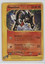 Houndour Pokemon e-Card Series Skyridge #66 2003 on eBay