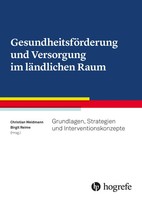 GesundheitsföRderung Und Versorgung Im LäNdlichen Raum Weidmann (U. A.) Buch
