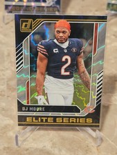 2024 Panini Donruss Football Elite Series #26 DJ Moore Chicago Bears NM Parallel