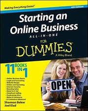 STARTING AN ONLINE BUSINESS ALL-IN-ONE FOR DUMMIES By Shannon Belew & Joel Elad