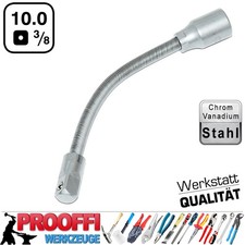 Flexible Verlängerung Biegsame Stecknuss Adapter 3/8 Ratschen Antrieb 200mm Lang