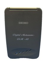 Seiko DM-40 Digital Metronome Grey - Tested W/ Box And Manual