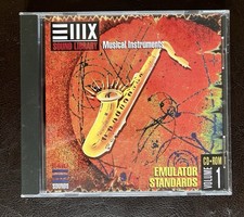 E-MU Systems Volume 1 Emulator Standards Sound Library Sample Sampling CD-ROM