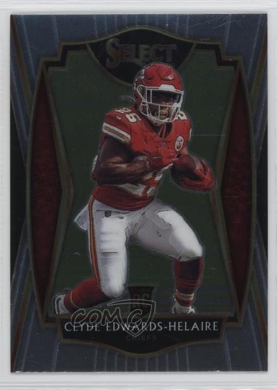 2020 Panini Select Premier Level Clyde Edwards-Helaire #154 uk2