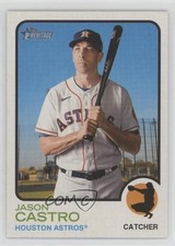 2022 Topps Heritage High Number SP Jason Castro #424 2d8