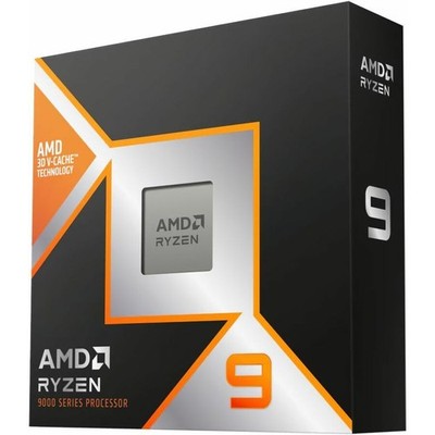 AMD 100-100001368WOF Ryzen 9 9000 (2nd Gen) 9900X3D (12 Core) 4.40 GHz Processor