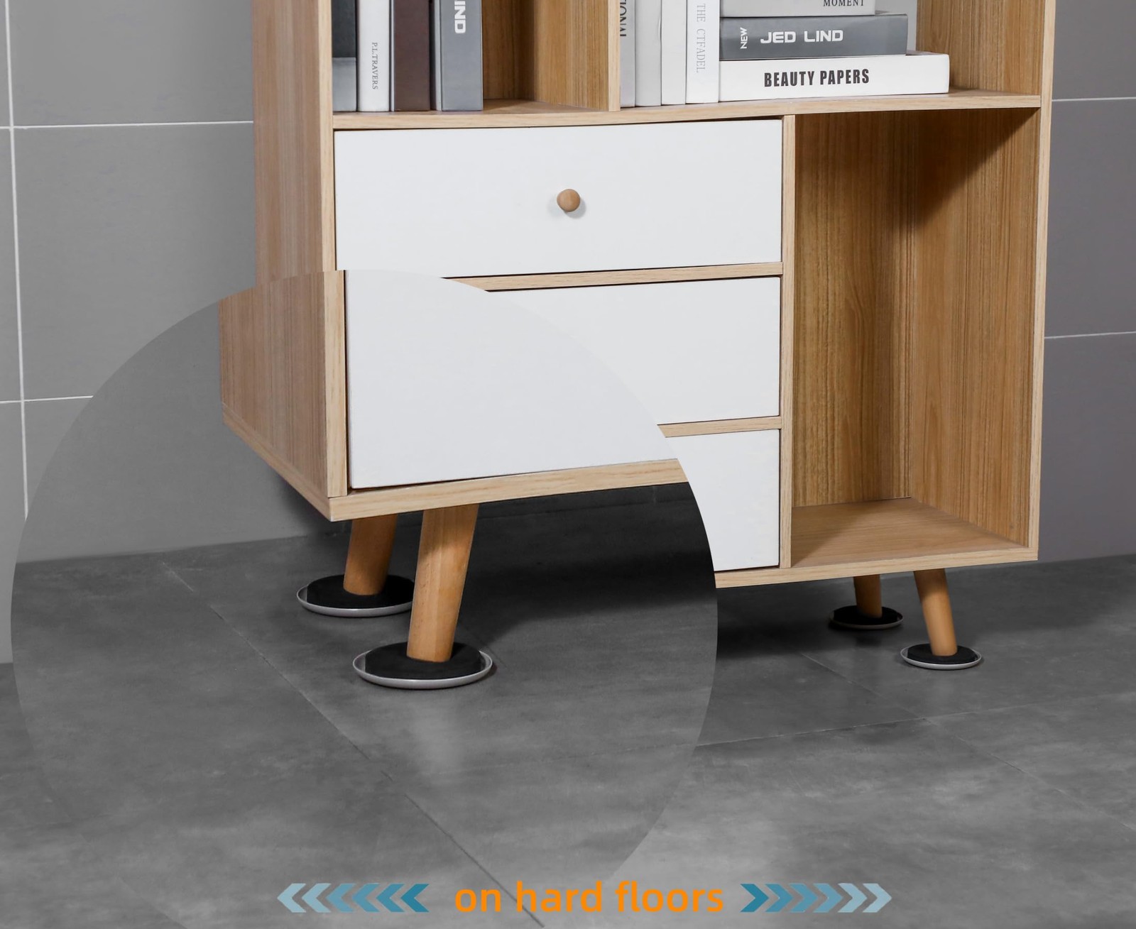 Furniture Sliders for Carpet - 8 PCS 3 ½" Furniture Sliders Heavy-Duty Furnit...