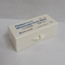Fisher Scientific Microscope Cover Glass 12-542A 18x18-1 (~90% Remaining)