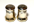 Estate Vintage Cartier Sterling Silver Salt & Pepper Shakers  As Is — photo 4