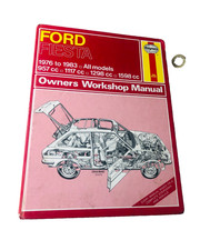 Book Haynes Manual Ford Fiesta Car Workshop 1976 - 1983 Vintage ra