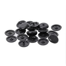 10 Pcs for Seat Belt Buckle Holder Fasteners Clips Stop Button For