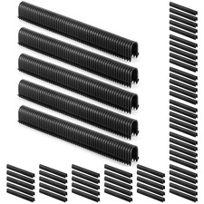 3300 Pcs Pex Pipe Staple for Foamboard Stapler 1.65″ Staples, Black