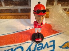 ANGEL CORDERO BOBBLEHEAD SARATOGA RACE TRACK HORSE RACING JOCKEY NEW WITH BOX