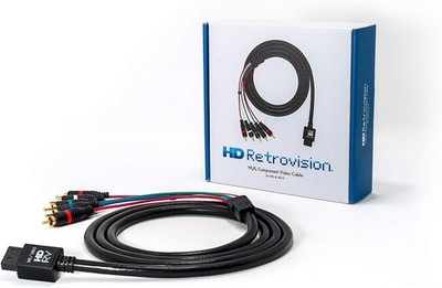 Component Video Cable Premium YPbPr for Wii/Wii U HD Retrovision