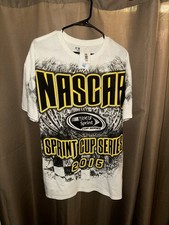 NASCAR Sprint Cup Series 2015 Schedule Shirt All Over Print XL New With Tags