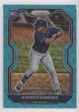 2021 Panini Prizm Tier II Teal Wave Prizm Andres Gimenez #120 0z6h