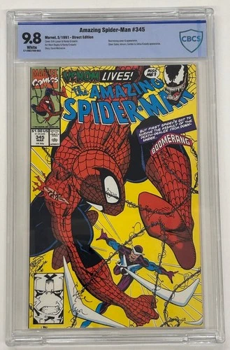 Amazing Spider-Man #345 - 3/1991 - CBCS 9.8