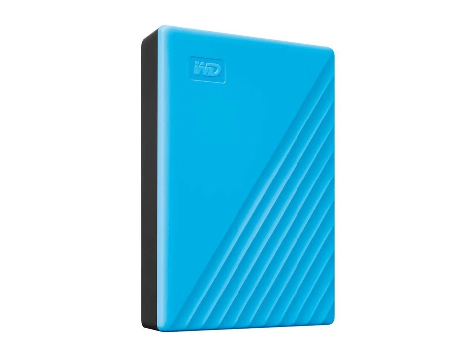 WD 4TB My Passport Portable Storage External Hard Drive USB 3.2 for PC/MAC Blue - Image 3 of 4