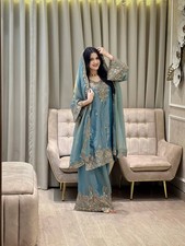 Pakistani Salwar Kameez Ready To Wear Suit Wedding Party Bollywood Eid Dress New