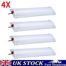 4PCS LED Interior Strip Lights Bar 12V Ceiling Roof Lamp Van Car Caravan UK