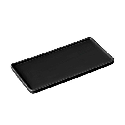Floatant Ceramic Bathroom Sink Tray - Small Rectangle Kitchen Organizer for J...