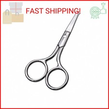 AsonTao Small Scissors With Round Tip Design - Professional Grooming for Hair, E