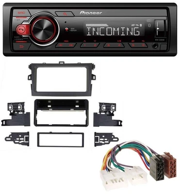 Pioneer Bluetooth USB DAB MP3 Autoradio für Toyota Corolla 2009-2012 silber - Bild 1 von 4