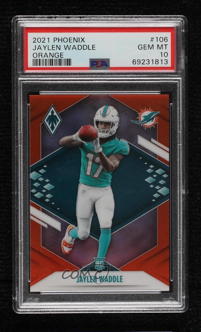 Jaylen Waddle Panini Phoenix #106 Orange