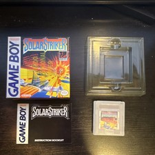 Nintendo SolarStriker Game Boy CIB w/ Cartridge, Box & Manual Included