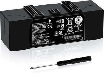 6000mAh for irobot Battery Replacement for irobot roomba e5 e6 i3 i6 i8.
