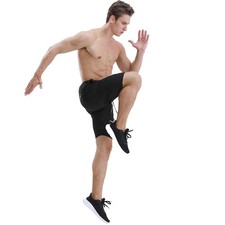 ›Lixada 2-in-1 Men Running Shorts With Towel Loop Quick Dry Exercise Shorts With
