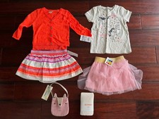 LOT OF BABY GIRL CLOTHING SIZE 18 MONTHS - BRAND NAMES NEW w/TAGS  WOW 