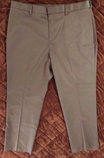 Perry Ellis Portfolio Dress Pants Premium Flex Twill 38x29 Tan NWT Flex Waist