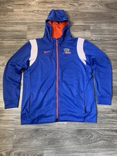 NWT Nike Dri-fit Florida Gators Blue Full Zip Hoodie Front Pocket, Size XL