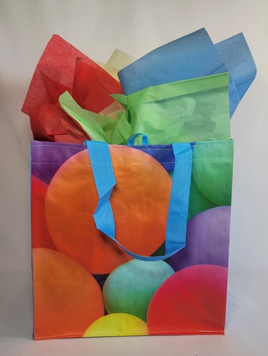 Reusable Shopping Bag - Party City - Gift Bag Balloons - Picture 1 of 6
